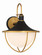Atlas Three Light Outdoor Wall Sconce in Matte Black + Textured Gold (60|ATL-703-MK-TG)