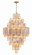 Addis 20 Light Chandelier in Aged Brass (60|ADD-319-AG-AM)