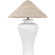 Pezante Two Light Table Lamp in Patina Brass (67|PTL1029-PBR/CLW)