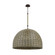 Huxley Five Light Outdoor Pendant in Textured Bronze (67|F2034-TBZ)