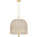 Lonnie Four Light Pendant in Vintage Gold Leaf (67|F1620-VGL)