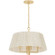 Azar Four Light Pendant in Vintage Gold Leaf (67|F1420-VGL)