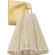 Sonoma One Light Wall Sconce in Vintage Gold Leaf (67|B3413-VGL)