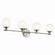 Benno Four Light Vanity in Polished Nickel (12|55173PN)