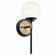 Benno One Light Wall Sconce in Black (12|55170BKCPZ)