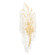 Genoa Three Light Wall Sconce in Gold Leaf (68|350-03-GL)