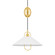 Mariel One Light Pendant in Aged Brass (428|H866701-AGB/SWH)