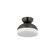 Rue One Light Flush Mount in True Bronze (428|H851501-TRB)