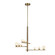 Cypress LED Chandelier in Brushed Gold/Opal Glass (347|CH55524-BG/OP)