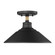 Journey One Light Semi-Flush Mount in Natural Black (62|3318-SF NB)