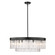 Ciara Nine Light Chandelier in Matte Black (62|1768-9 BLK-HWG)