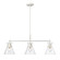 Malta Three Light Linear Pendant in Matte White (62|0511-LP WHT-CLR) Malta Three Light Linear Pendant in Matte White (62|0511-LP WHT-CLR)