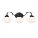 Ingalls Three Light Bath Vanity in Matte Black (62|0508-BA3 BLK-VMG)
