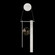 Aria LED Wall Sconce in Brushed Silver (48|100009-1)