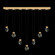Aria LED Linear Pendant in Brushed Gold (48|100007-5-4444444)