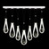 Aria LED Linear Pendant in White/Gold Accents (48|100007-2-2222222)