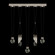 Aria LED Linear Pendant in Soft Ombre Silver (48|100006-4-11444)