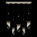 Aria LED Linear Pendant in Soft Ombre Silver (48|100006-4-11111)