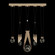 Aria LED Linear Pendant in Soft Ombre Bronze (48|100006-3-11244)