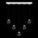 Aria LED Linear Pendant in White/Gold Accents (48|100006-2-44444)