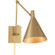 Pharos One Light Wall Sconce in Noble Brass (51|9-8006CP-1-127)