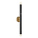Callaway Two Light Wall Sconce in Black Marble w/Warm Brass (51|9-2901-2-263)