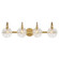 Addison Four Light Bathroom Vanity in Warm Brass (51|8-3981-4-322)