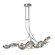 Pangea Pangea 6-Light Linear Pendant in Vintage Platinum (39|131097-SKT-MULT-82-YE0352)