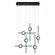 Barletta LED Chandelier in Anodized Black (40|47255-029)