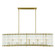 Glasbury Ten Light Linear Chandelier in Gold (40|47240-018)