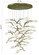 Matera LED Chandelier in Antique Gold (40|47226-012)