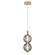 Palmas LED Pendant in Gold (40|47190-016)
