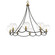 Kearney Park Eight Light Chandelier in Coal (7|5067-726)
