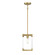 Oro District One Light Mini Pendant in Soft Brass (7|1456-695)