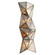 Geo-Gem Four Light Wall Sconce in Artisan Brass (29|N1694-863)