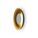 Ramen LED Wall Sconce in Matte Black w/ Gold (240|RMW-12-SW-MWT-HW+24BD-MBG)