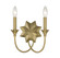 Sullivan Two Light Wall Sconce in Warm Brass (51|9-2204-2-322)