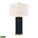 Sherman LED Table Lamp in Navy (45|S0019-11145-LED)