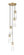 Alton Five Light Chandelier in Modern Gold (224|824P-5R-MGLD)