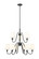 Gianna Nine Light Chandelier in Matte Black (224|7509-9-32MB)