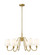 Gianna Six Light Chandelier in Modern Gold (224|7509-6-32MGLD)