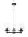 Thayer Three Light Chandelier in Matte Black (224|742-3MB)