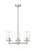 Thayer Three Light Chandelier in Brushed Nickel (224|742-3BN)