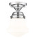 Vaughn One Light Flush Mount in Chrome (224|735F1-CH)
