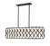 Harden Ten Light Linear Chandelier in Matte Black (224|1948-42L-MB)