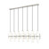 Cayden Seven Light Linear Chandelier in Brushed Nickel (224|1946P-7L-BN)