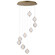 Rhythm LED Pendant in Gold (86|E24646-144GLD)