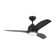 Avila Coastal 44 LED 44'' Ceiling Fan in Midnight Black (71|3AVLCR44MBKD)