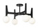 SCRIBEN LED Ceiling Mount in Matte Black (423|X34904MBOP)