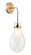 SERANNA One Light Wall Sconce in Aged Gold Brass (423|W31901AG)